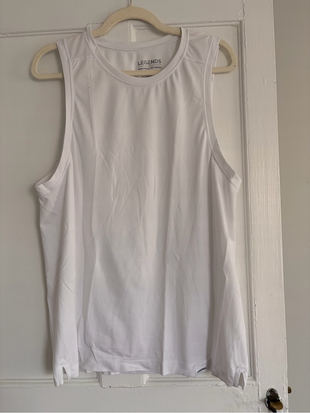 LEGENDS Men's Athletic Tank - White